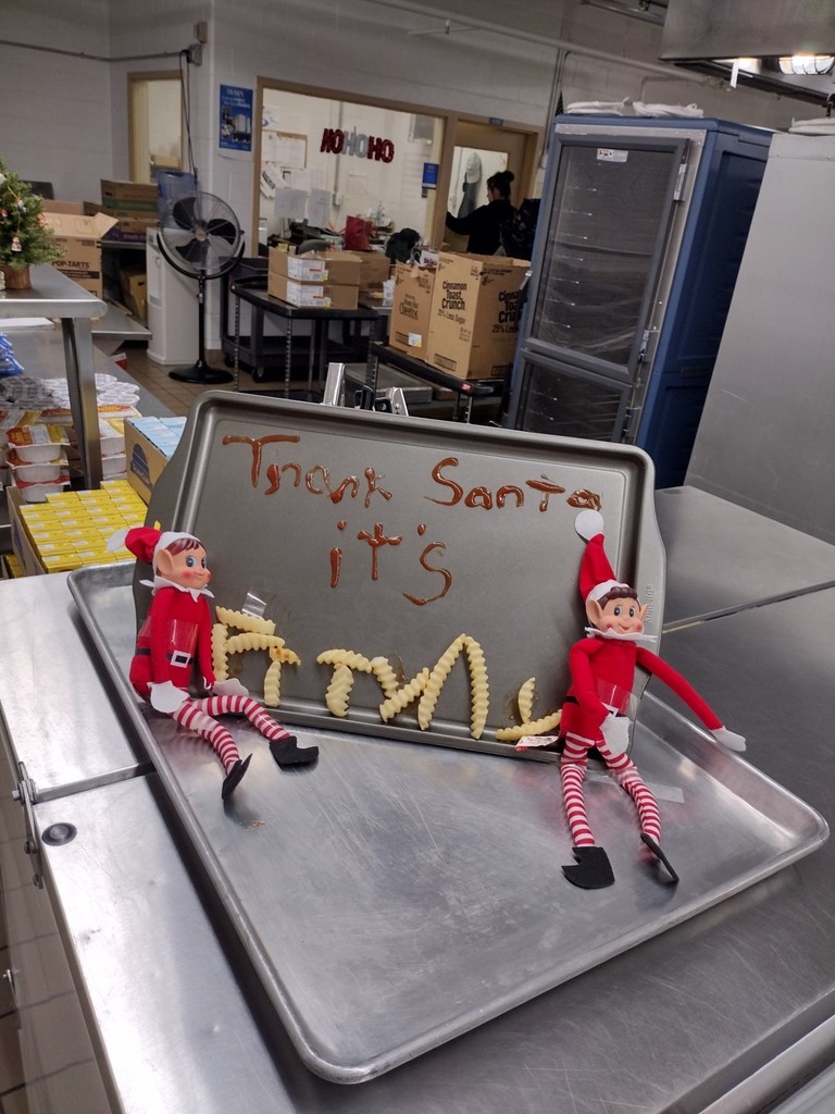 12/5 - Thank Santa it's Fry-YAY! 