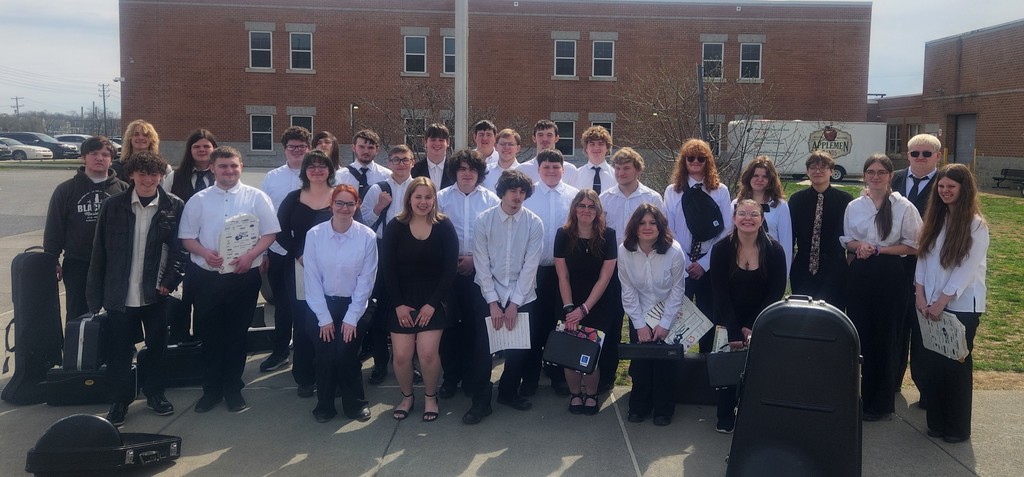 BSHS Band after their performance
