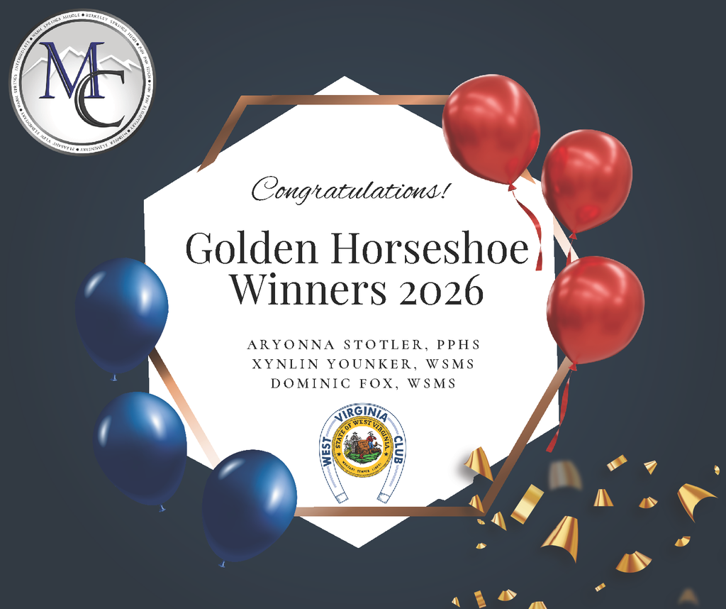 Congratulations with balloons - Golden Horseshoe winners 2026 