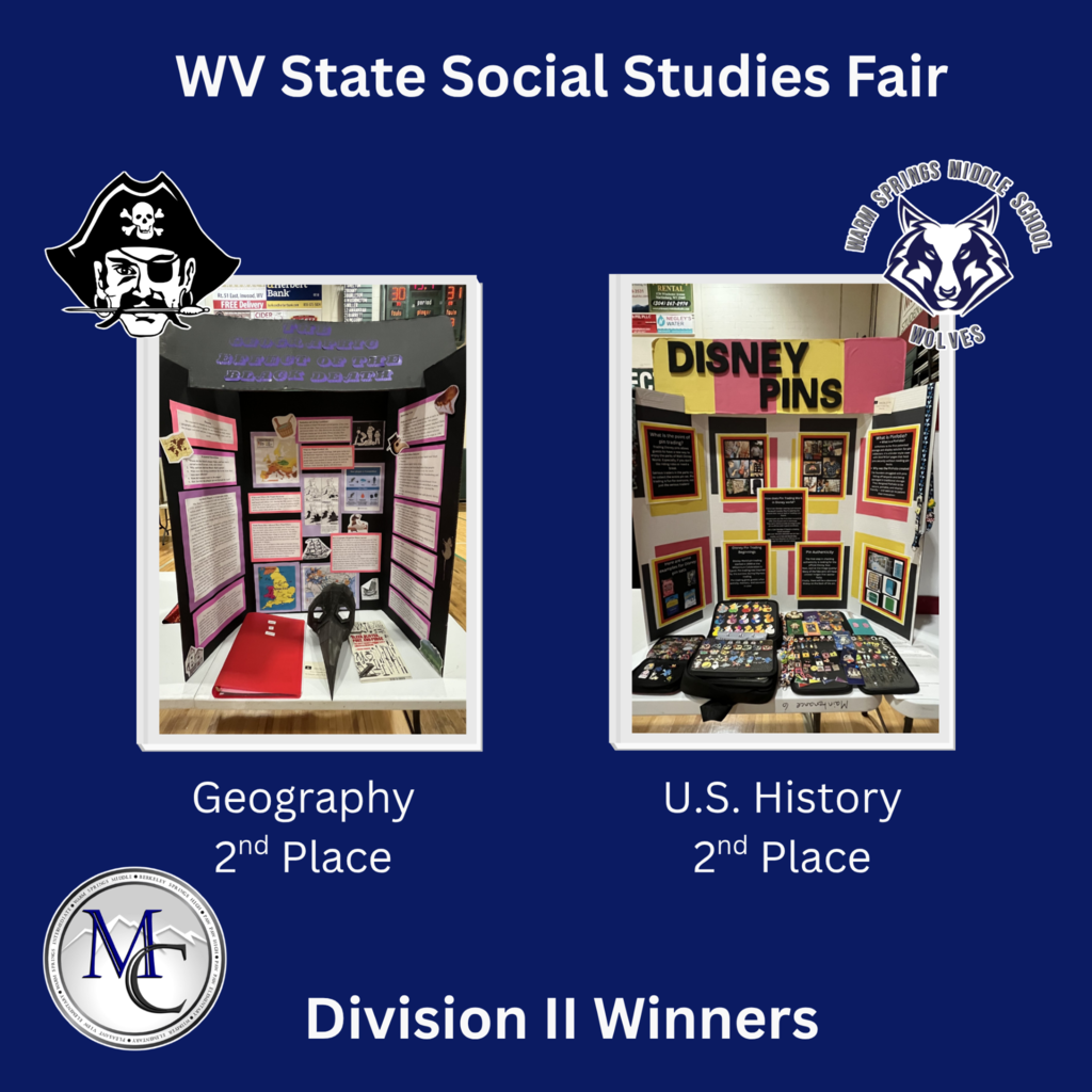 Division II Winners - Geography  & U.S. History 2nd Place