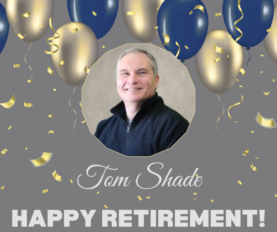 Decorative - Tom Shade, Happy Retirement!