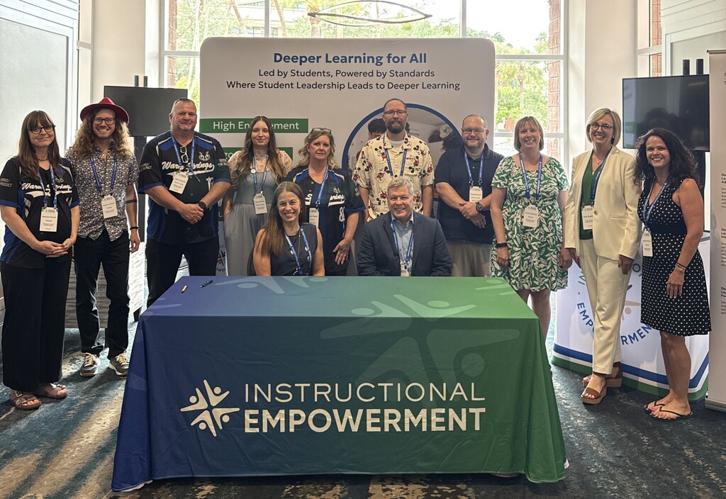 Morgan County Staff at the Instructional Empowerment Conference. 