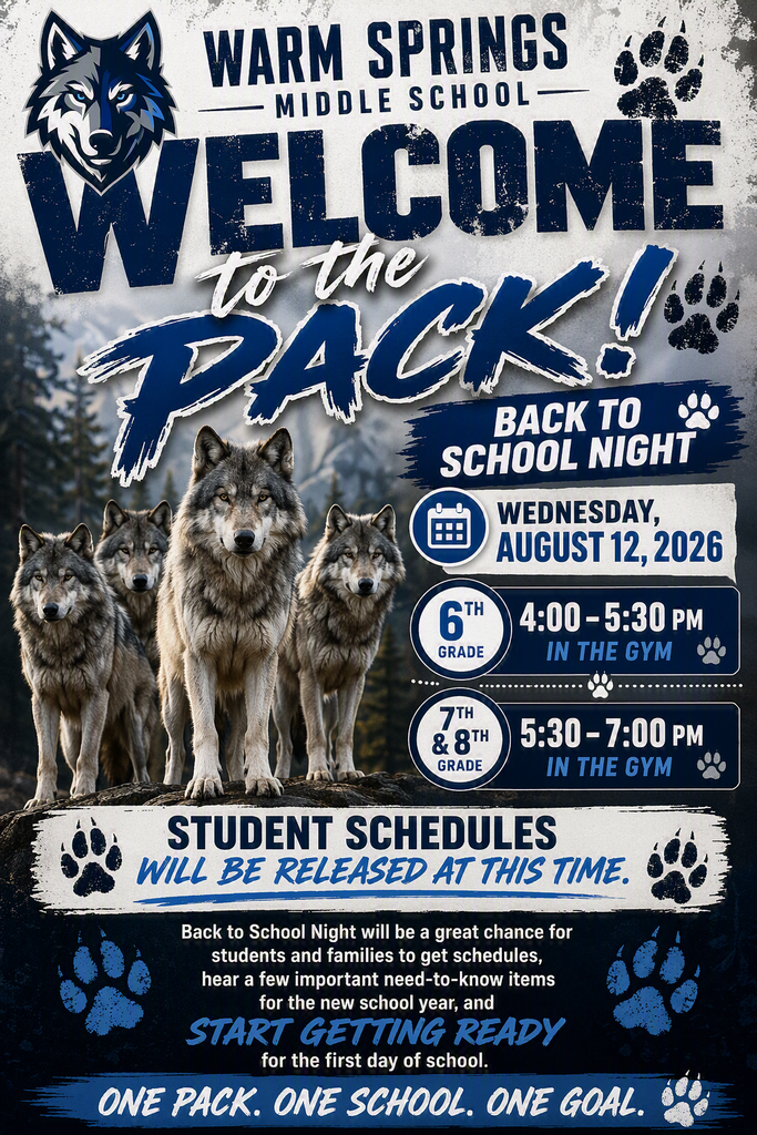 Back to School Information Flyer