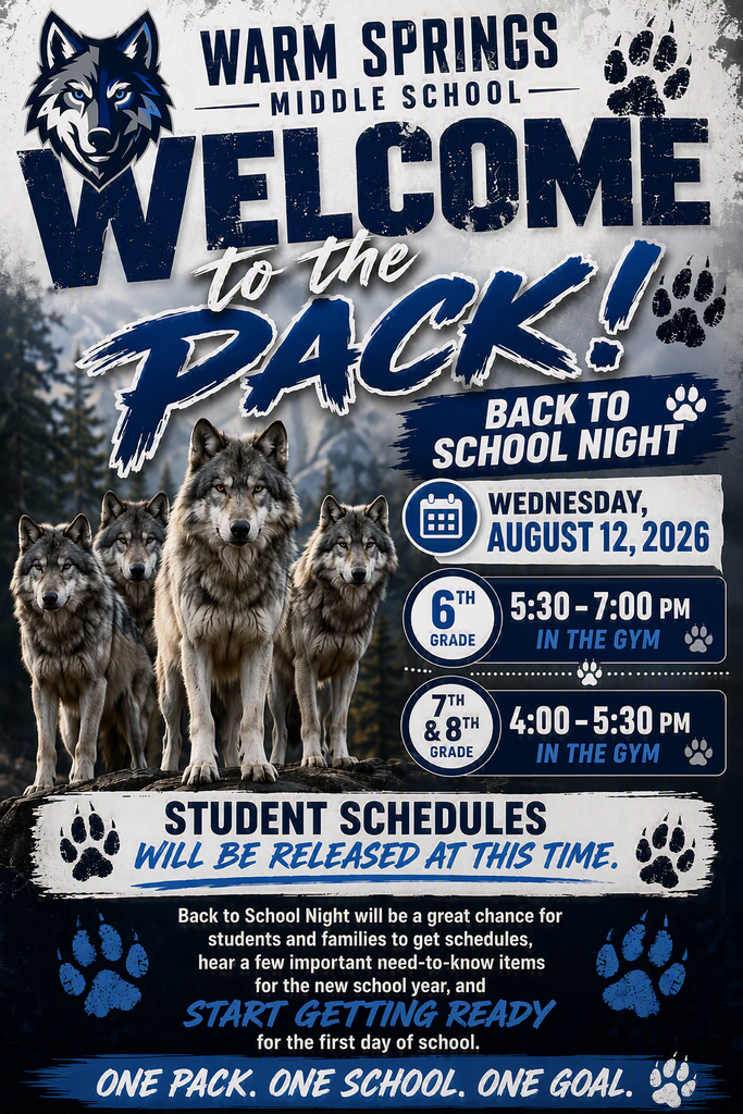 Back to School Information Flyer