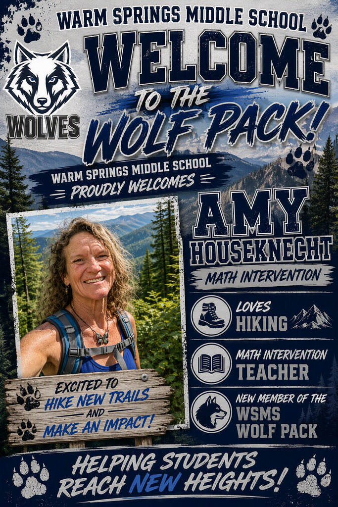 Amy Houseknecht New Math Intervention Teacher Welcome to the Pack