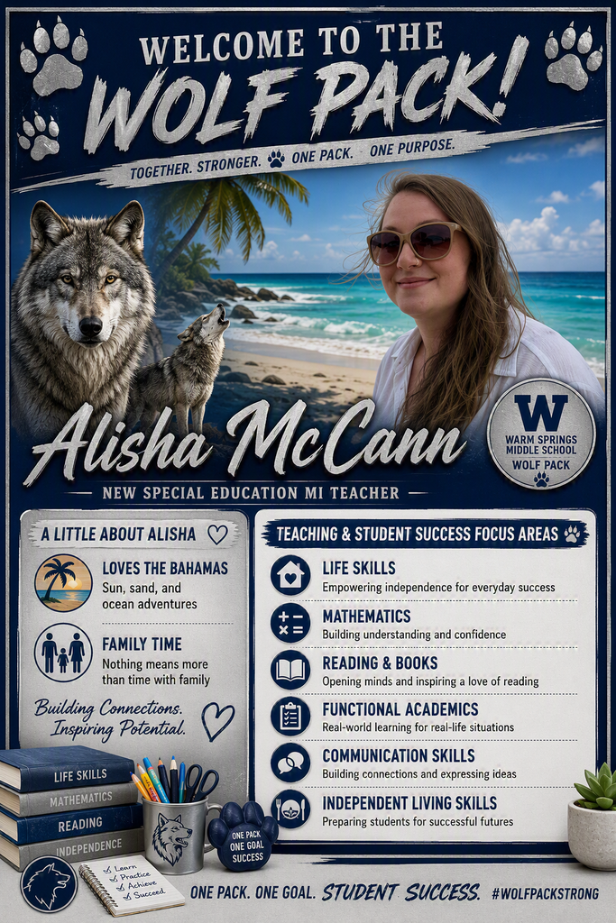 Welcome to the Wolf Pack Alisha McCann