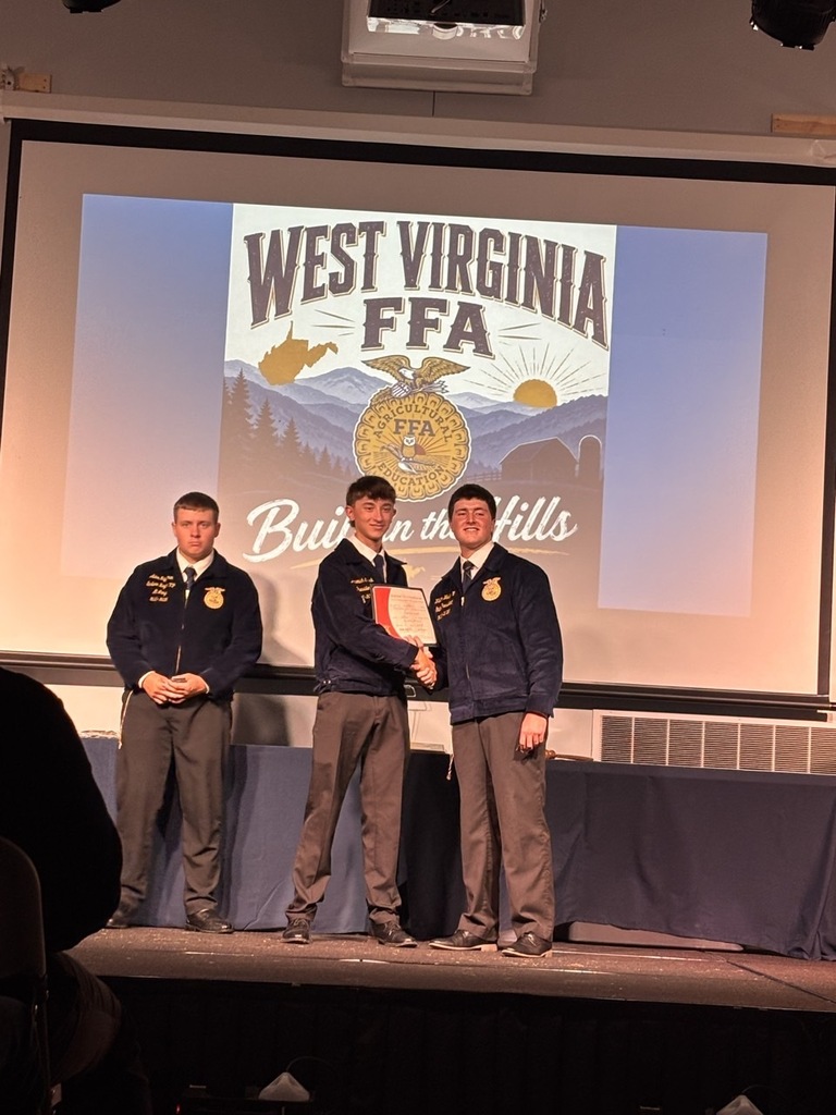 Jeremiah Clark Receiving his State FFA Degree