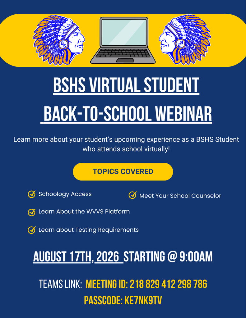 BSHS Virtual Student BTS Night