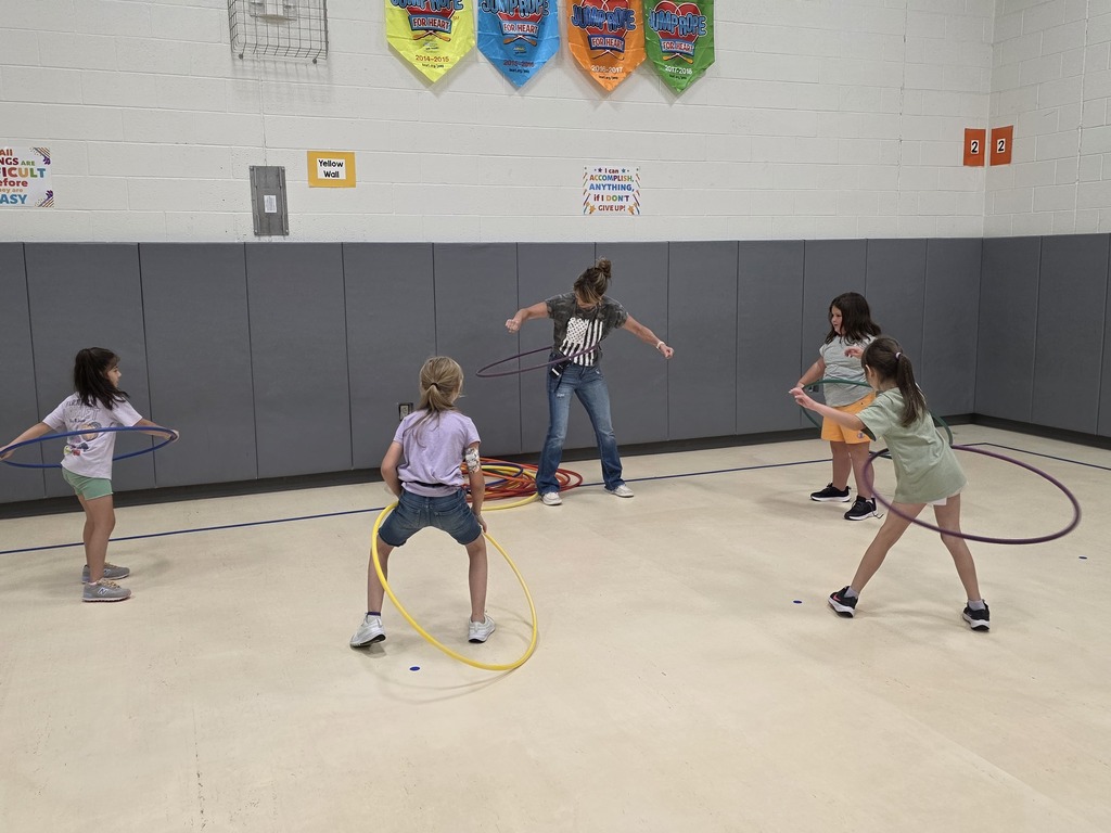 Kids and Adults Hula Hooping