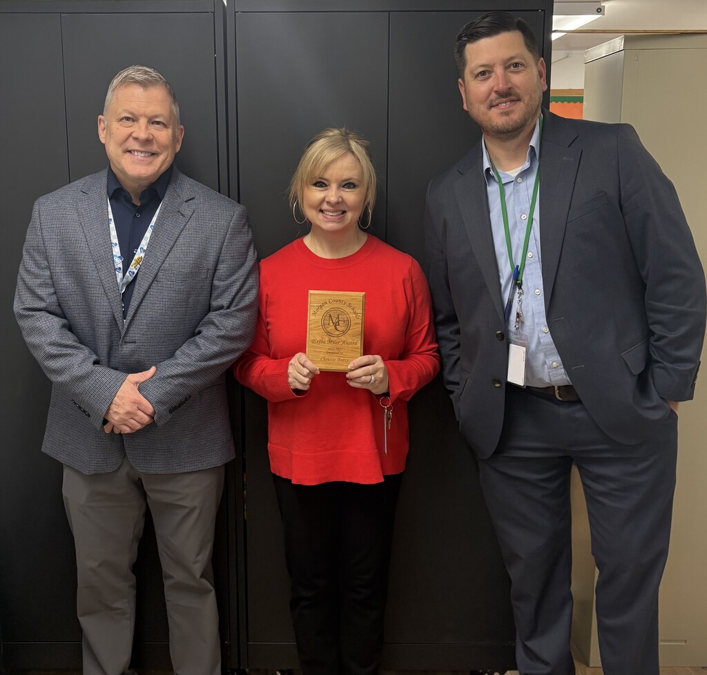 Principal with Extra Miler Award