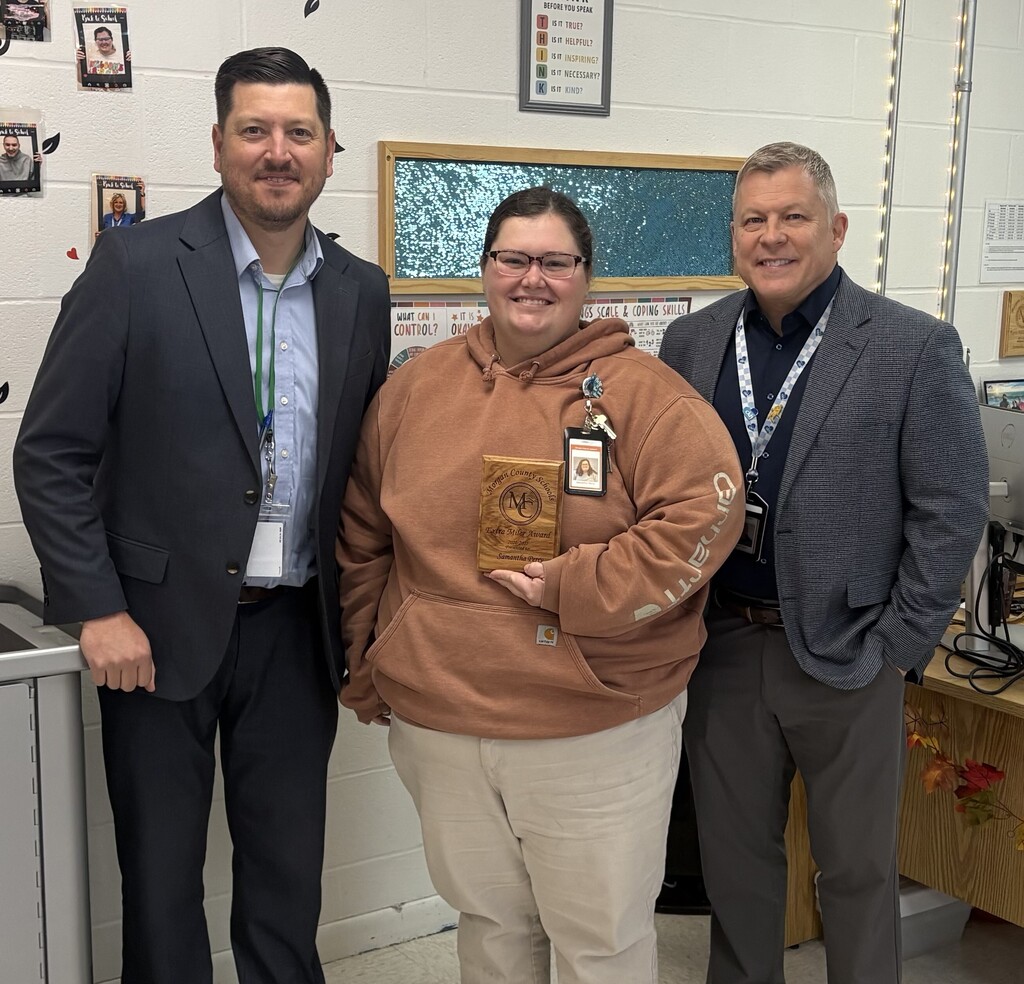 Teacher with Extra Miler Award