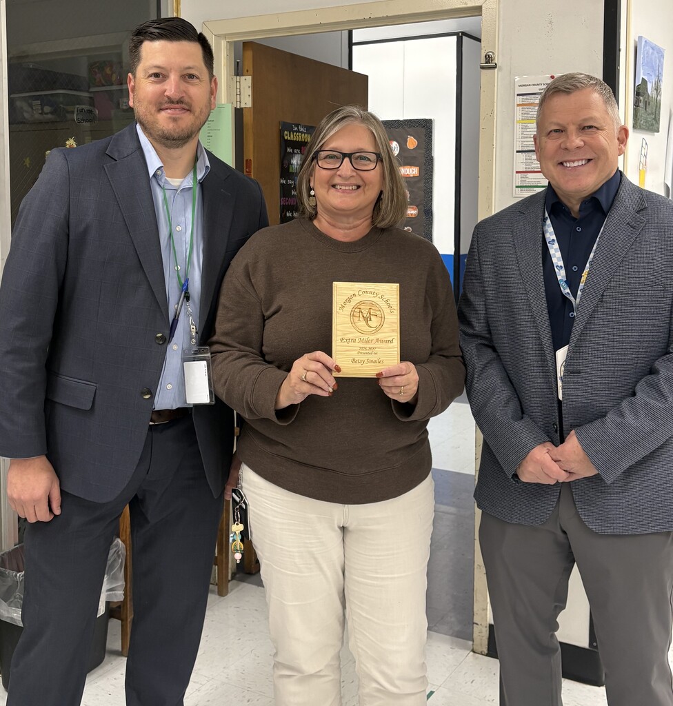 Teacher with Extra Miler Award