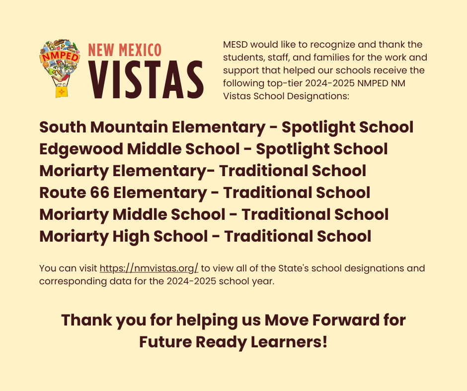 Vistas School Designations