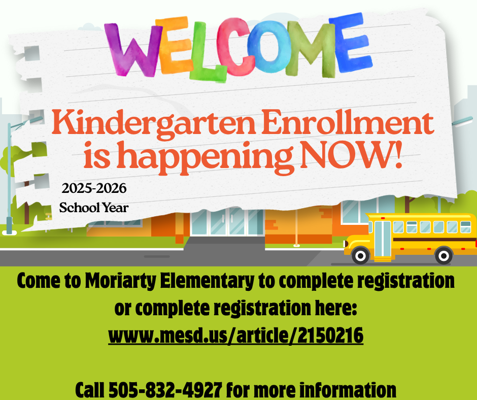 Register for Kindergarten NOW!
