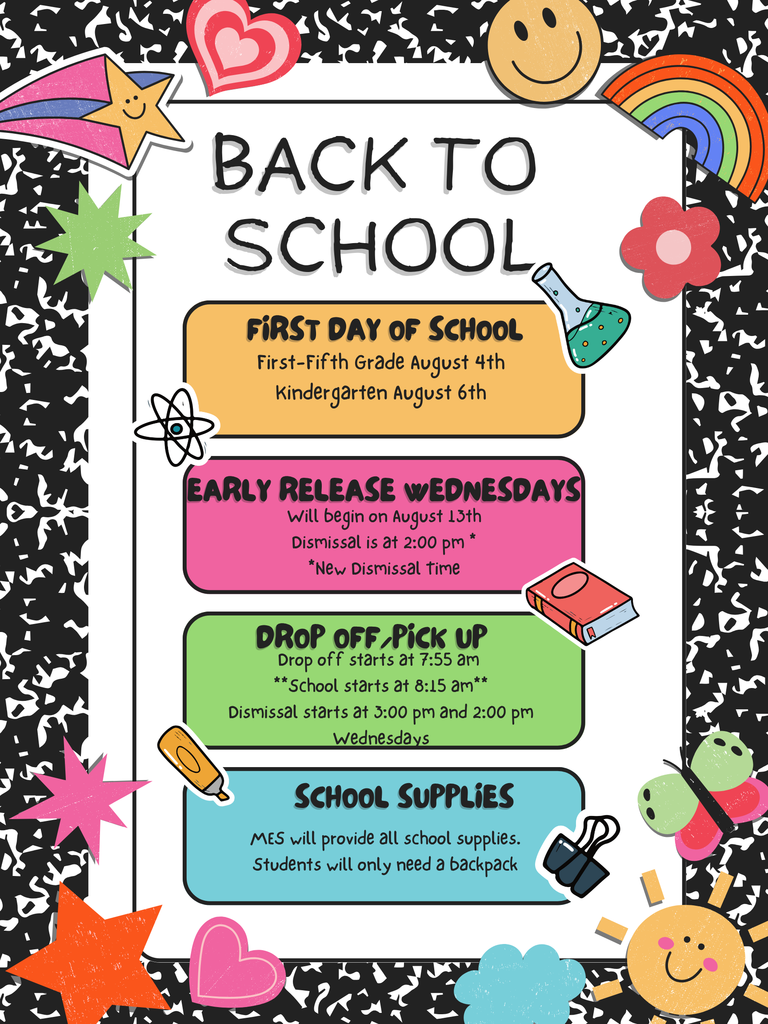 MES Back to School Information