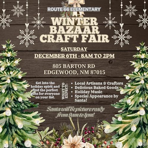 Winter Bazaar Craft Fair