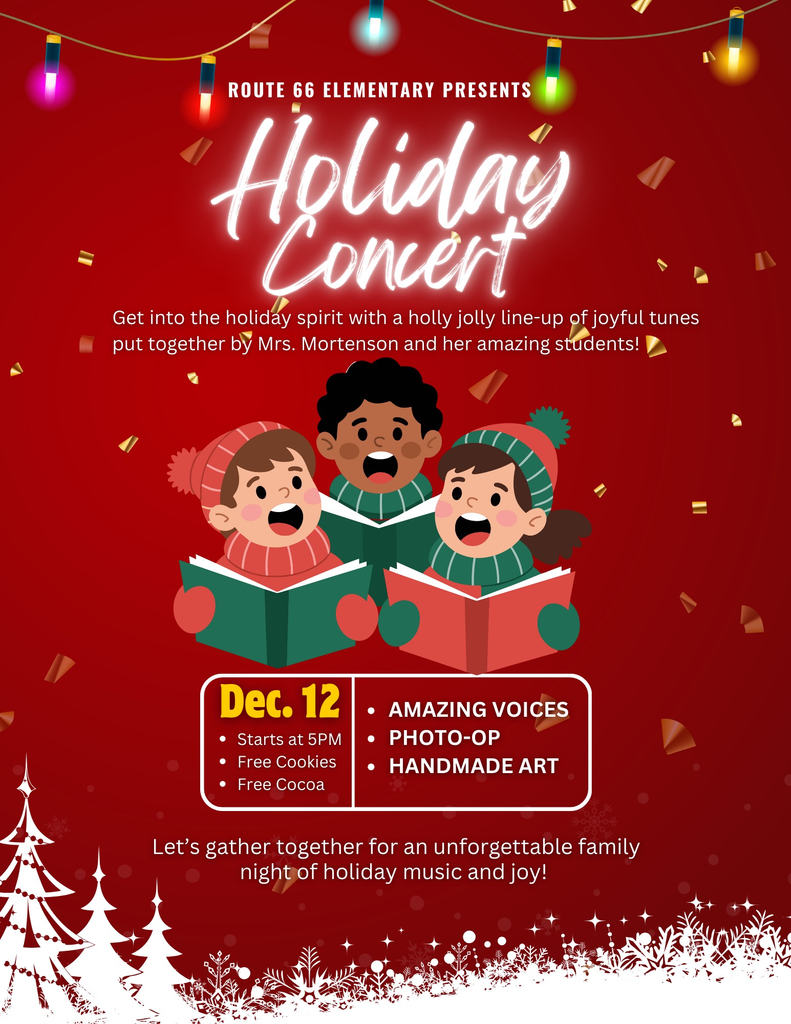 Red Christmas Concert Party Event Flyer