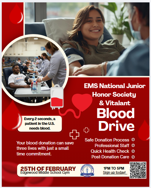 EMS Blood Drive 2/25/26