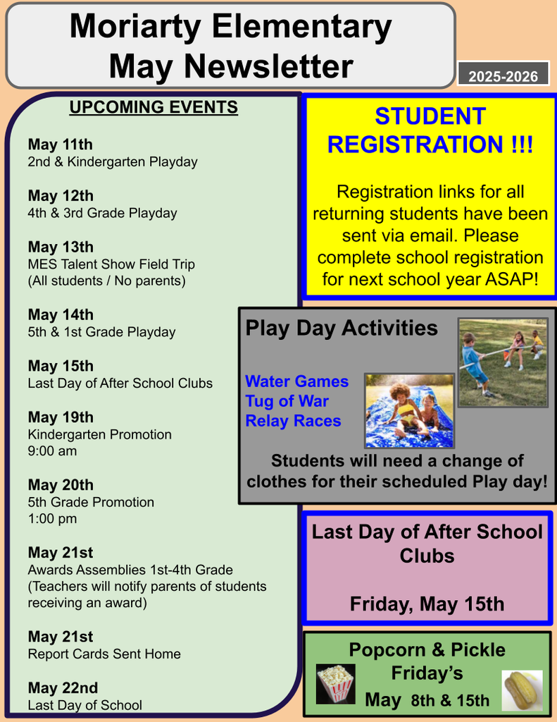 May Newsletter
