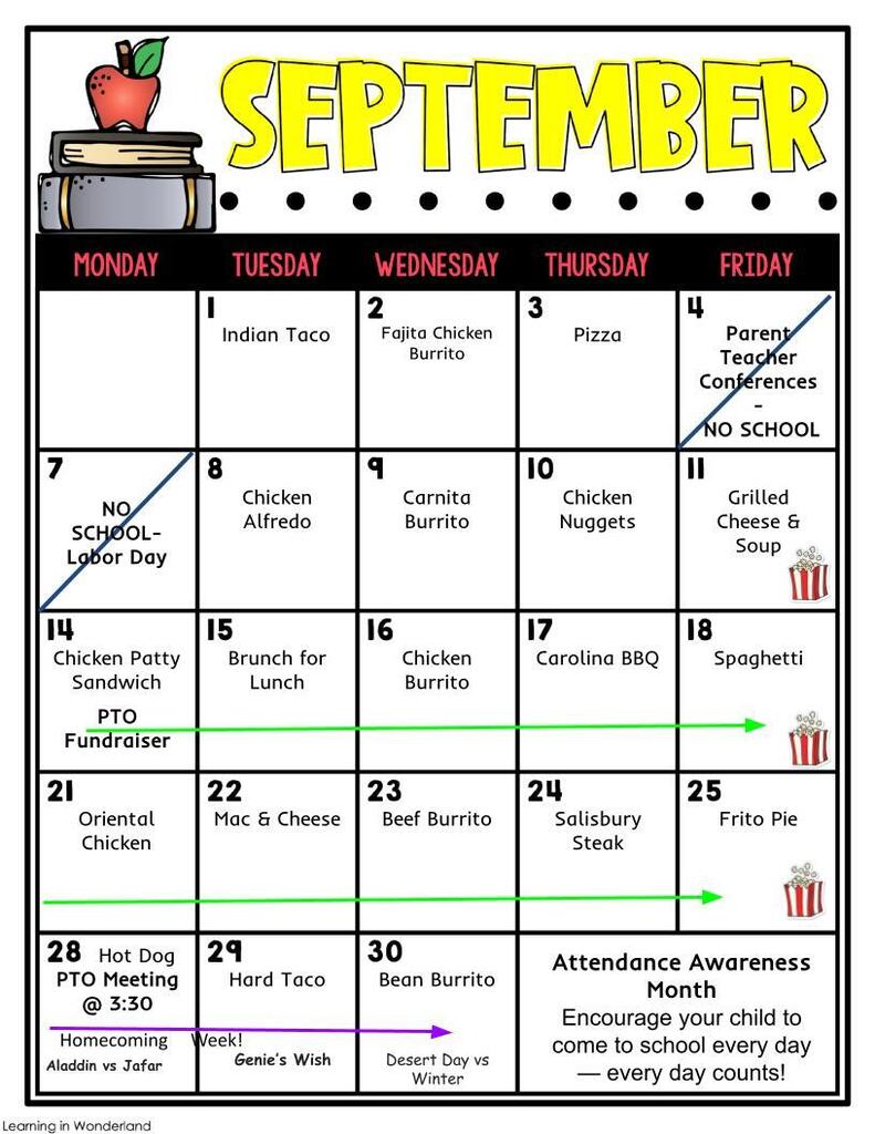 September Calendar