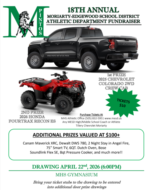 2026 Truck Raffle Flyer