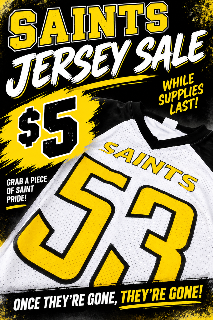 Jersey sale