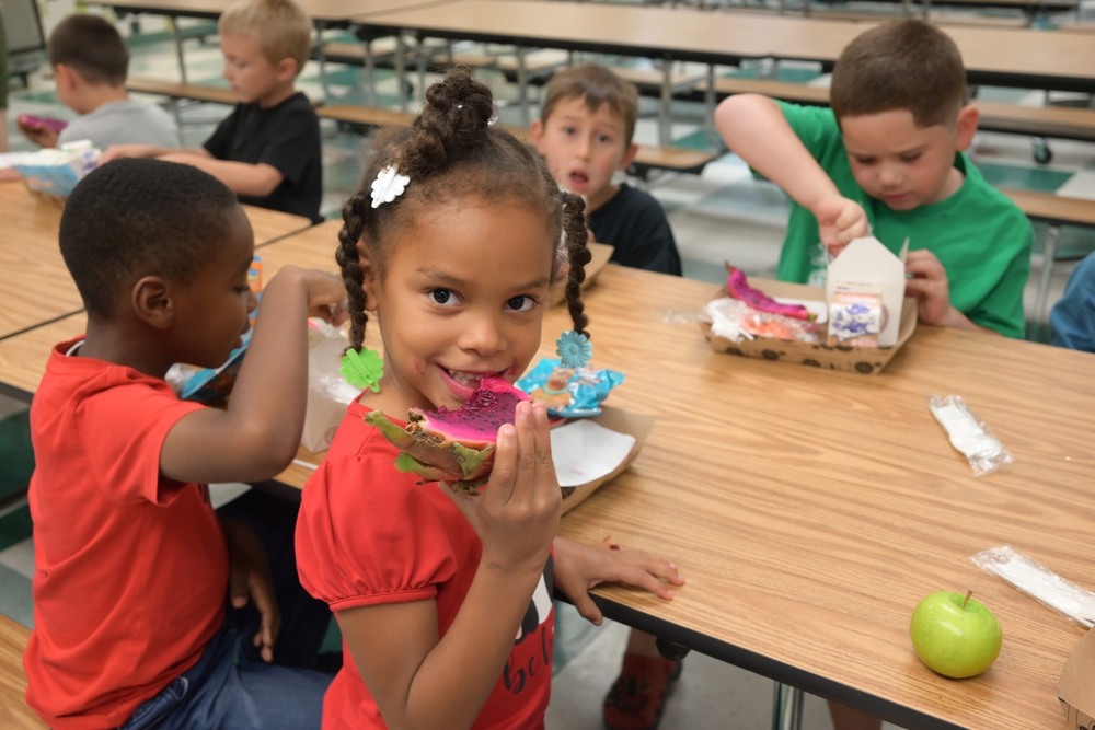 students at summer educational program