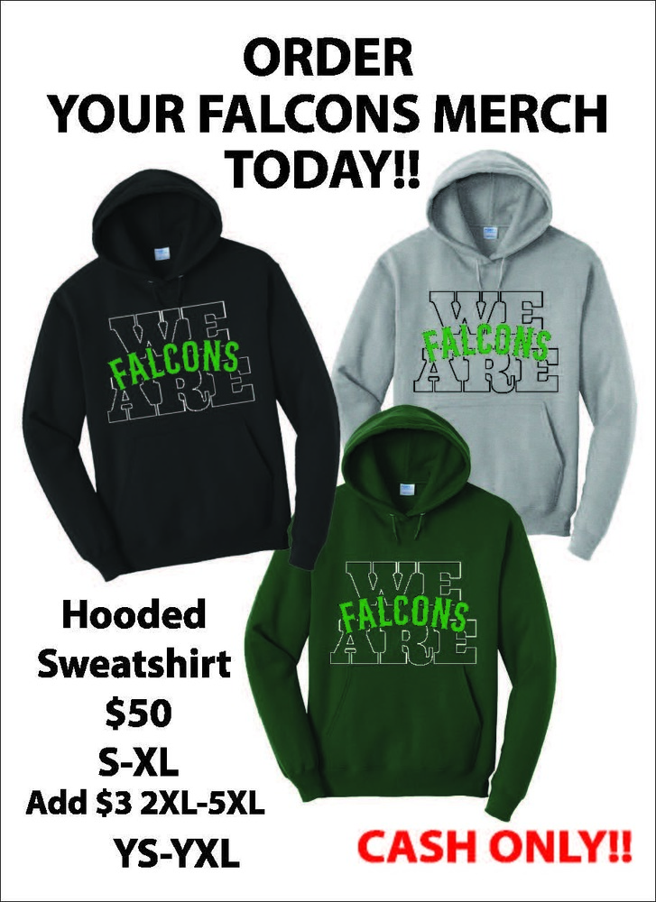 Falcon Merch Hoodies