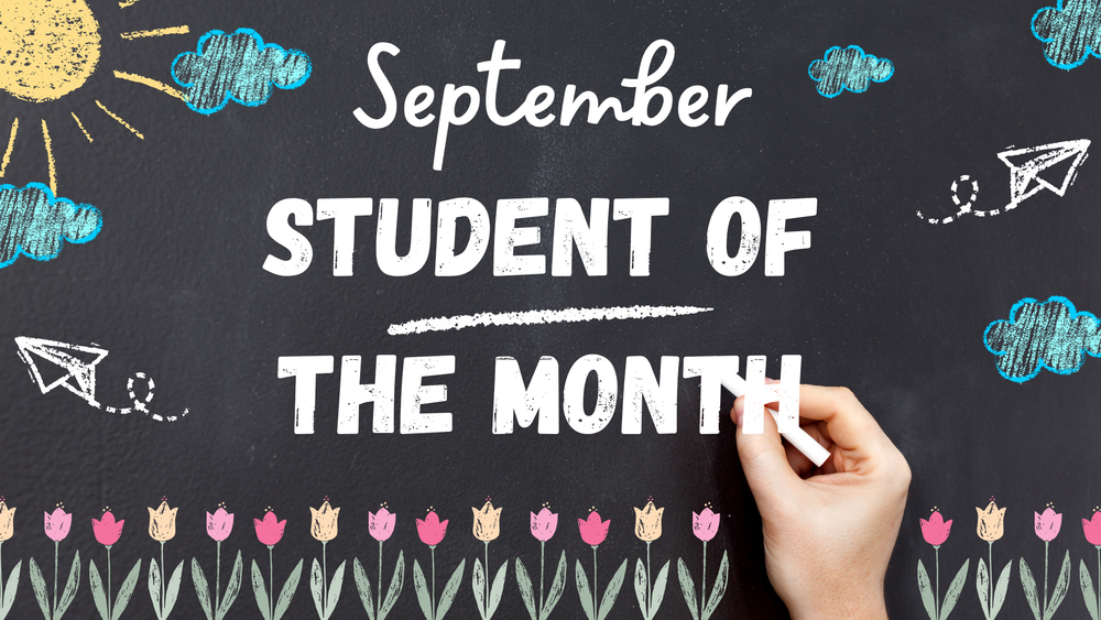September Student of the Month