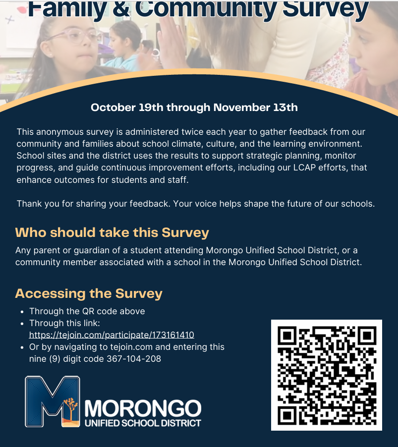 School Culture and Climate Family and Community Survey