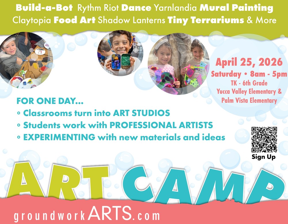 flyer for art camp