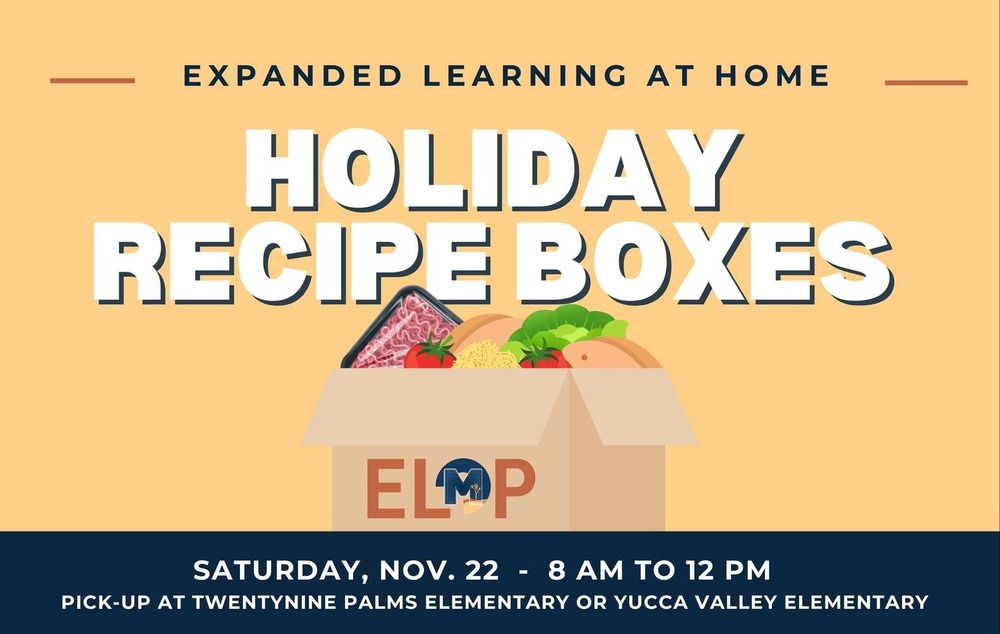 holiday boxes flyer, see above text