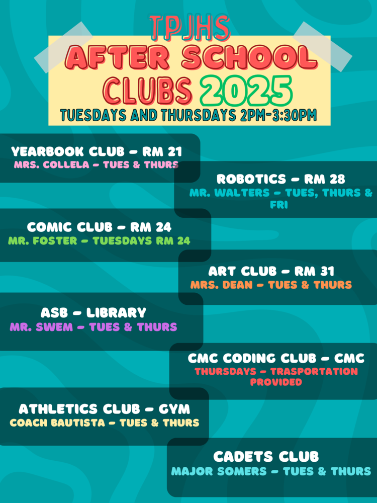 29 Palms After School Clubs 2025
