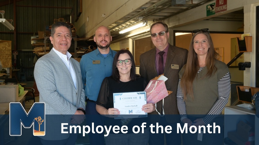 Sandra Mackall is truly the glue that keeps our Maintenance & Operations team running smoothly. Her dedication, positive attitude, and unwavering support make her an invaluable part of our district. We’re thrilled to celebrate her as Morongo USD’s Employee of the Month—a recognition she so well deserves! Thank you, Sandra, for all that you do to keep our schools and team thriving.