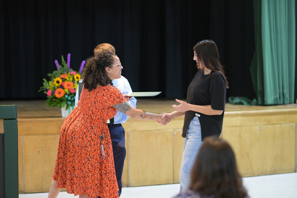 student gets scholarship