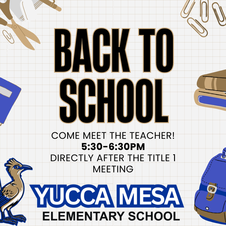 Back to School Flyer