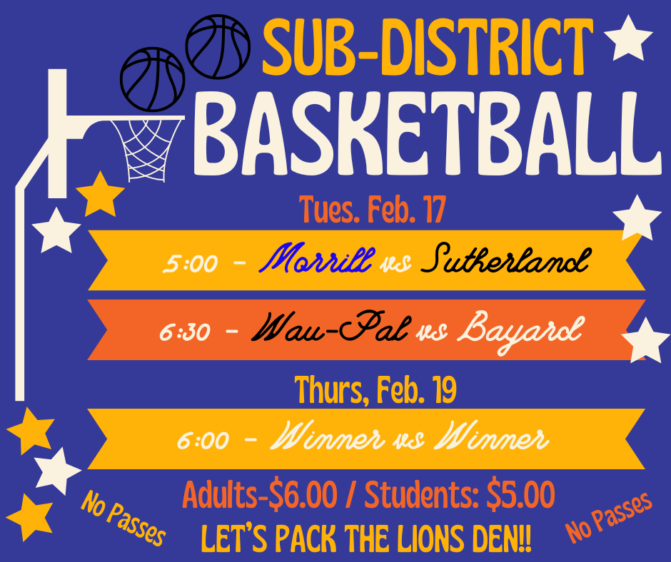 2026 Girls Sub-District BB