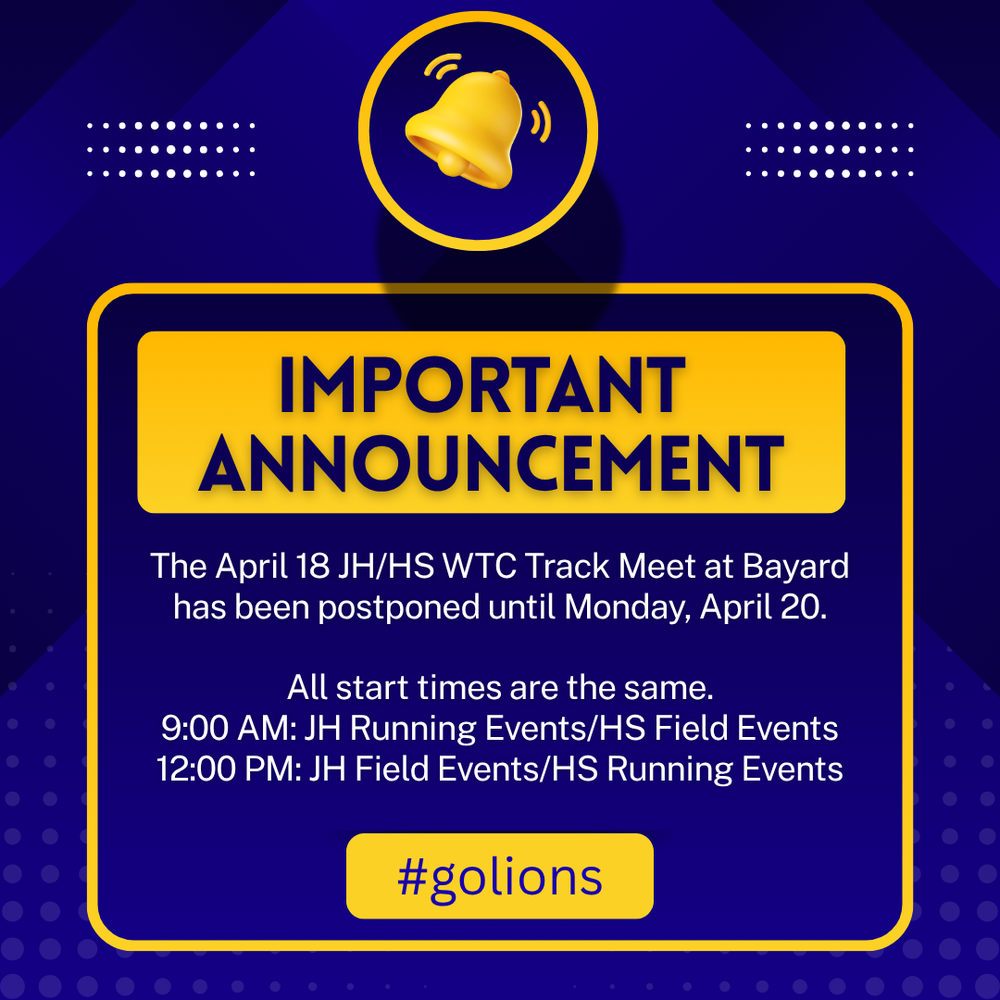 WTC Track Change!