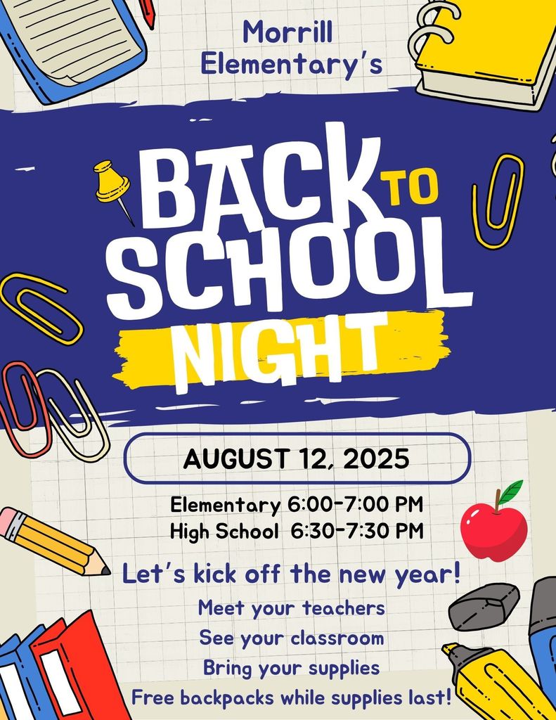 Back to School Night (8-12-25)