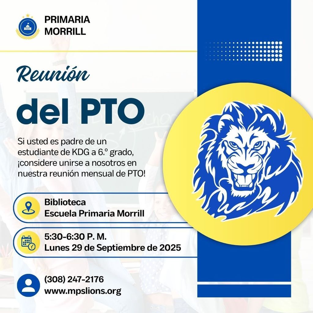 PTO Meeting Sept. 29, 2025