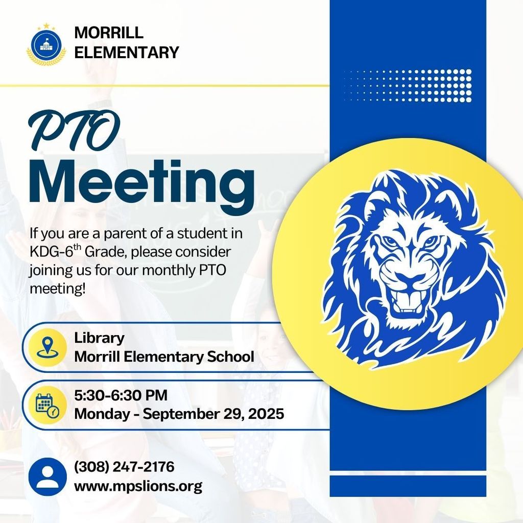 PTO Meeting Sept. 29, 2025
