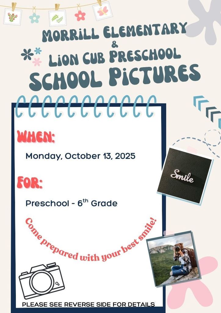 School Pictures - Oct. 13th