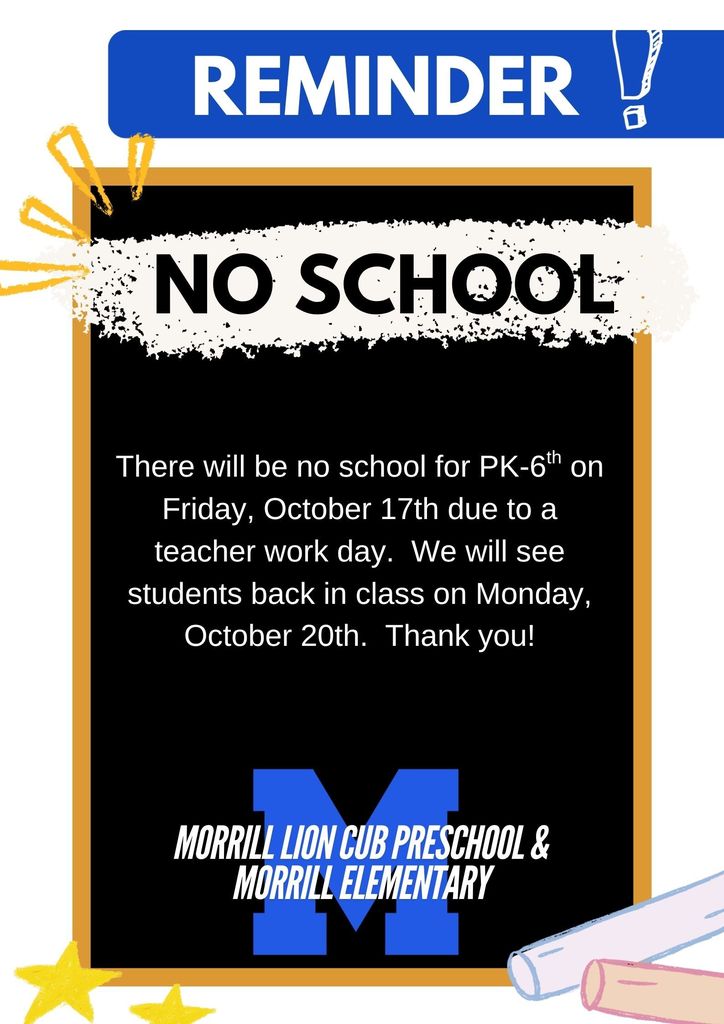 No School-Oct. 17th, 2025