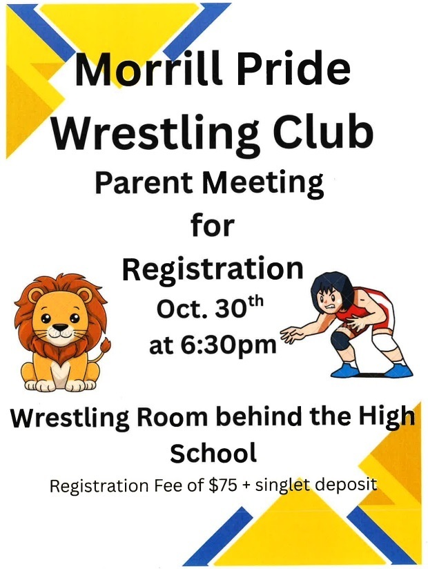 Parent Meeting-Oct. 30th @ 6:30 pm