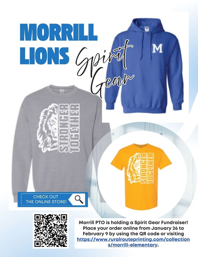 PTO Spirit Gear Fundraiser (Jan. 26-Feb. 9, 2026)