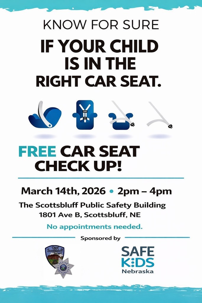 Free Car Seat Check Up - March 14, 2026