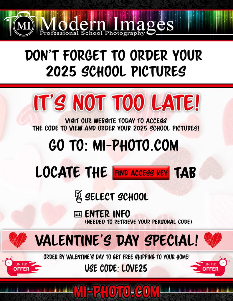Modern Images Promotional Deal (2025 School Photos)