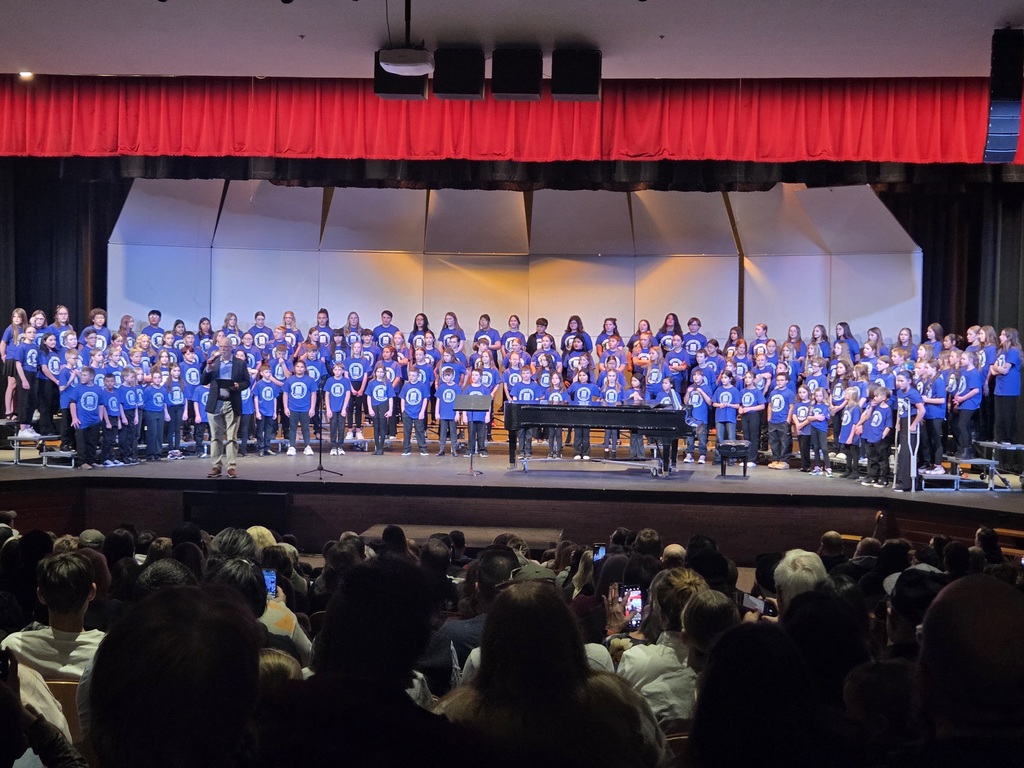 Over the weekend there were some 4th and 5th grade Lions who joined other students at Sing Around Nebraska. Students spent Saturday learning new music, making new friends, and performing a concert.   A big thank you to Mrs. Stumpff for her dedication to our students. We are so proud of all of these Lions for participating! Great job!  🦁💙💛🎶