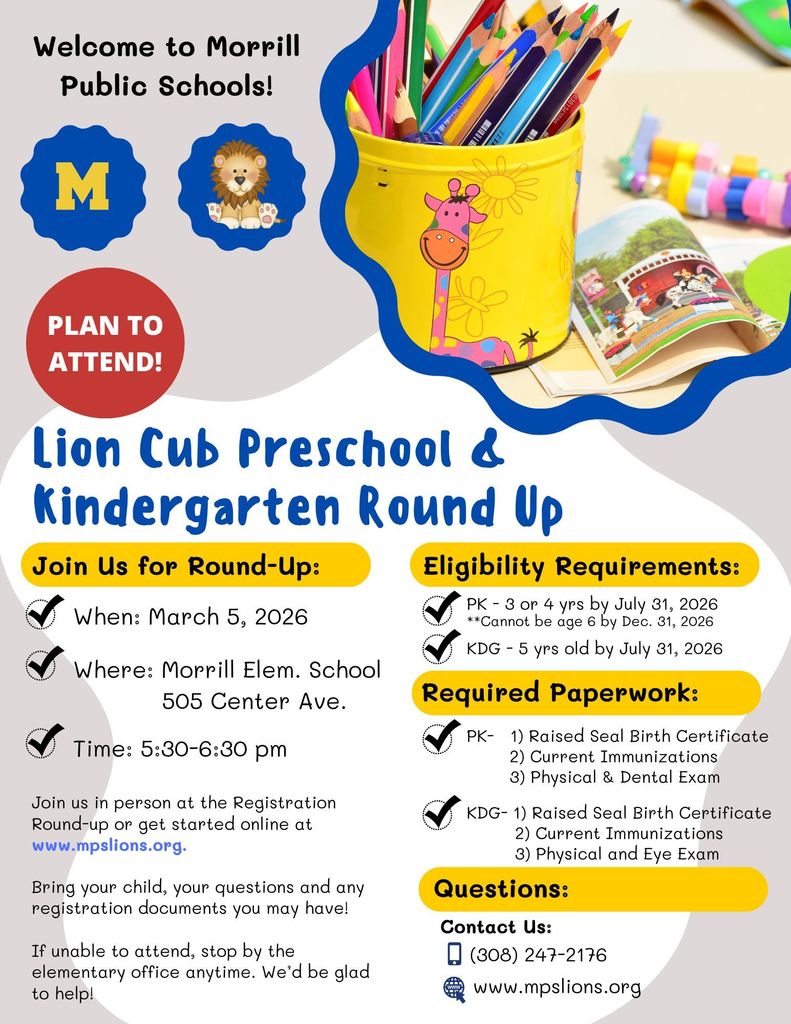 PK/KDG Round-Up Flyer (March 2026)