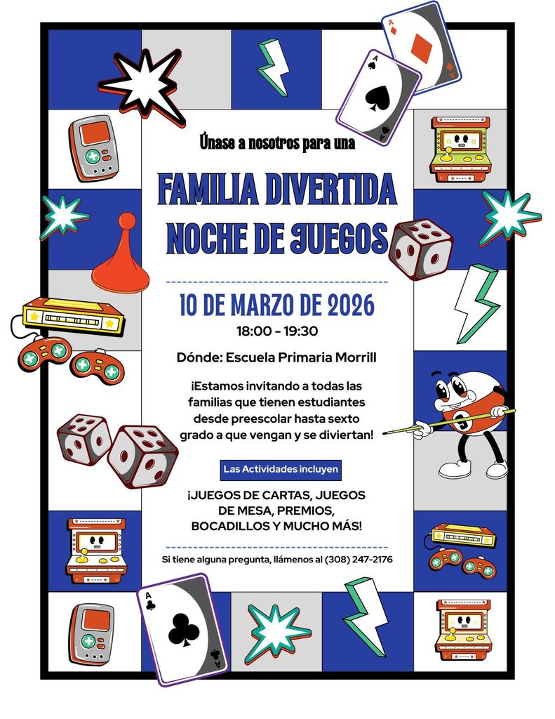 Family Game Night - March 10th